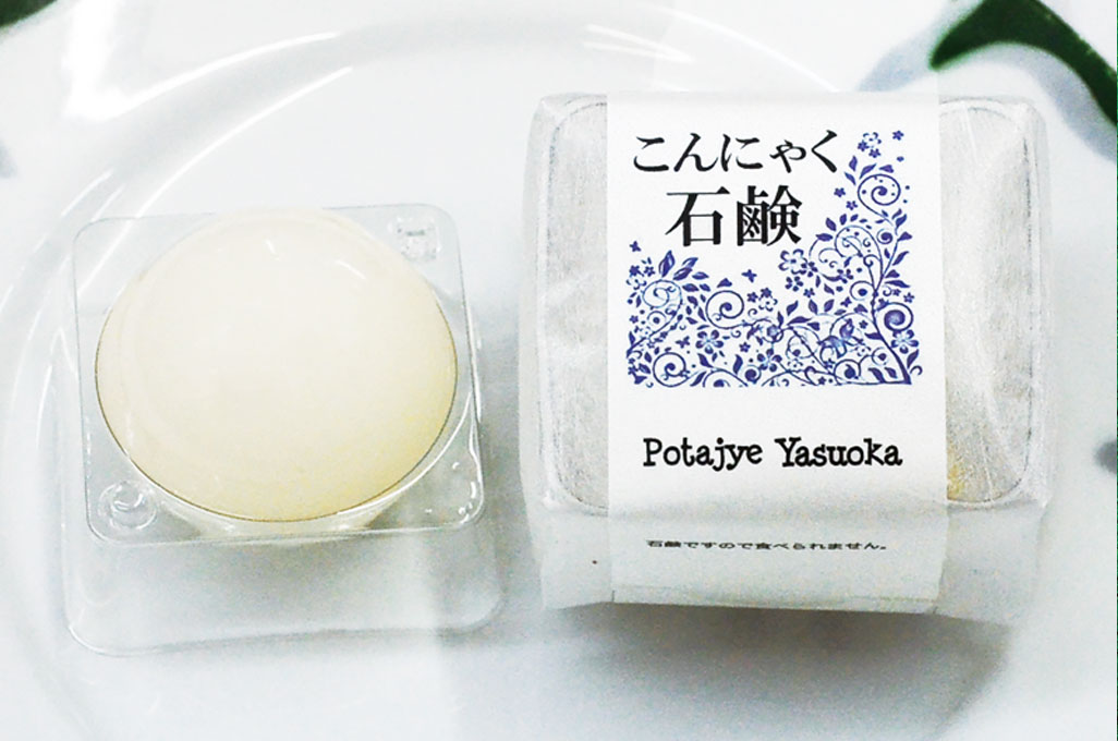 こんにゃく石鹸